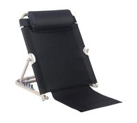 MANGGUO Dossier de lit Assis Ajustable Dossier De Lit Réglable en Tissu Support De Lit pour Personnes Handicapées avec Tuyau en Acier Pulvérisé Support Inclinable Confortable en Tissu Oxford