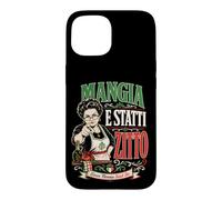 Mangia E Statti Zitto Depuis Que Nonna a Dit de la Nourriture Italienne si drôle Coque pour iPhone 15