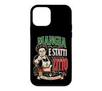Mangia E Statti Zitto Depuis Que Nonna a Dit de la Nourriture Italienne si drôle Coque pour iPhone 12 Mini