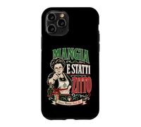 Mangia E Statti Zitto Depuis Que Nonna a Dit de la Nourriture Italienne si drôle Coque pour iPhone 11 Pro