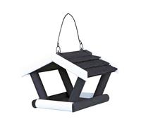 Mangiatoia natura, 17×19×14cm, nero/bianco per uccelli Trixie