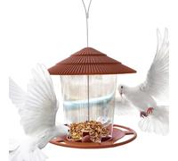 Mangiatoia per Colibrì | Coupelle De Nourriture pour Colibris,Mangeoire Transparente Suspendable pour Oiseaux,pour Perroquets Calopsittes Inséparables Branche D Arbre Balcon Patio Clôture