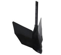 Mangloder Accessoire de charrue à Timon Noir en métal pour cultivateur à Essence 6,5 ch avec 4 réglages de Hauteur pour Labour, ameublissement et préparation du Sol dans Le Jardin ou Potager