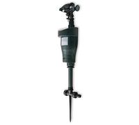 Mangloder Animaux avec capteur PIR Vert foncé pour Jardin terrasse pelouse Protection Contre Chats rongeurs Oiseaux Pigeons Taupes Renards et Autres nuisibles Efficace et Robuste