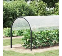 Mangloder Bâche transparente pour plantes en polyéthylène 2 x 12 m, bâche translucide avec œillets en aluminium, bords de corde en nylon, protections d'angle en plastique pour serre, parterre