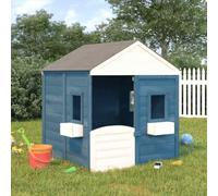 Mangloder Cabane de jeu en bois de sapin massif avec porte verrouillable et pots de fleurs pour enfants dans le jardin, abri d'extérieur résistant aux intempéries, abri de jardin fantaisie pour