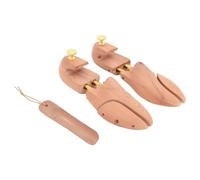 Mangloder Chausse-chaussures avec chausse-pied en bois de cèdre massif réglable pour homme et femme EU 40 41, large, façonner, soigner, sécher contre l'humidité et les odeurs