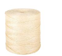 Mangloder Corde 100 % sisal 2 mm 300 m naturelle résistante à la déchirure et à l'abrasion pour travaux manuels, jardin, décoration de maison, arbre à chat, agriculture, pêche, navigation
