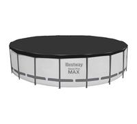 Mangloder Couverture de Piscine Flowclear 555 cm en PVC pour piscines Steel Pro Max Power Steel Swim Vista série Protection Contre débris Pluie Gel sécurité Thermique extérieur