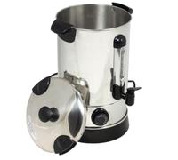 Mangloder Cuiseur de vin chaud 6,8 litres pour cuisine et restauration, régulateur de température de 30 à 100 degrés, protection contre la surchauffe, maintien au chaud pour thé, punch et vin chaud
