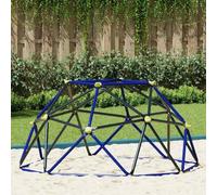 Mangloder Dome d'escalade pour enfants, bleu, 1,8 m, en acier, jouet de jardin pour enfants, mouvement, motricité, coordination, dextérité pour cour, parc, terrasse, aire de jeux, plage, camping