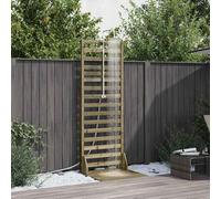 Mangloder Douche extérieure en Acier Inoxydable 225 cm avec tête rotative réglable pour Jardin Piscine Résistance UV Robuste Design élégant Utilisation extérieure