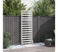 Mangloder Douche extérieure en Acier Inoxydable Blanc 225 cm Hauteur Ajustable avec tête rotative pour Jardin Piscine et Espace extérieur Durable et résistante aux UV