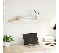 Mangloder Étagère Flottante en Bois d'ingénierie 90x23,5x4 cm avec Support métallique pour Rangement décoration Murale Polyvalente pour Cuisine Salon Chambre Bureau Salle de Bain