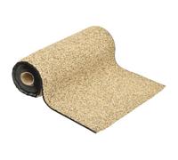 Mangloder Film en pierre sable naturel 200 x 40 cm en polypropylène non-tissé avec colle imperméable pour bord de bassin, ruisseau, fontaine, cascade, jardin, terrasse, décoration intérieure et