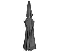 Mangloder Housse de rechange pour parasol, anthracite, 610 cm, toile 100 % polyester avec revêtement PA, résistante aux UV et imperméable, pour jardin, balcon, terrasse, extérieur
