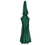 Mangloder Housse de rechange pour parasol - Vert - 610 cm - Tissu en 100 polyester avec revêtement PA - Résistant aux UV et à l'eau - Pour parasol déporté d'extérieur - Accessoire de réparation