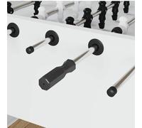 Mangloder Lot de 10 poignées de baby-foot Noir 3,1 x 3,1 x 17,8 cm PP pour baby-foot Accessoires de rechange Accessoires de jeu d'intérieur