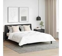 Mangloder Lot de 2 oreillers, blanc, 51 x 51 x 20 cm, coton et polyester, respirant, lavable, coussin de couchage pour lit, chambre à coucher et chambre d'amis
