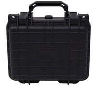 Mangloder Mallette universelle noire 27 x 24,6 x 12,4 cm avec coque rigide, imperméable, résistante aux chocs, avec inserts en mousse, idéale pour appareil photo, objectif, accessoires, extérieur