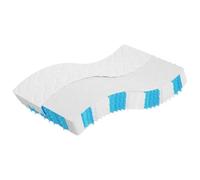 Mangloder Matelas à ressorts ensachés, fermeté moyenne, 120 x 200 cm, avec 7 zones de repos, housse en tissu respirant, soutien ergonomique et rembourrage confortable pour un sommeil paisible dans la