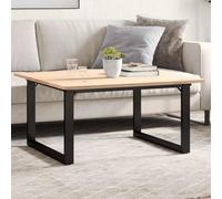 Mangloder Pieds de Table Basse en Acier Enduit de Poudre Cadre en O 70x60x43 cm Support Robuste pour Meuble Salon Cuisine Bureau rénovation