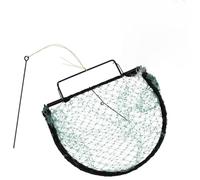 Mangloder Piège à Oiseaux Vert 30 cm en Acier étiré à Froid pour Jardin, Ferme ou terrasse, Dispositif réutilisable et Portable pour la Protection des Cultures et Fruits