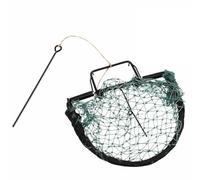 Mangloder Piège à Oiseaux Vert en Acier de 20 cm pour Jardin et Culture, réutilisable, Facile à Utiliser, Durable et Portable, idéal pour protéger Vos Cultures, légumes et Fruits en extérieur