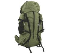Mangloder Sac à dos de randonnée marron camel camouflage L tissu Oxford imperméable pour camping, randonnée, trekking, extérieur, ville, voyage, loisirs, vert, 60 l, Chariot rigide avec roulettes