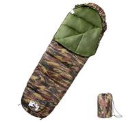 Mangloder Sac de couchage momie pour adulte 3 saisons avec capuche et fermeture éclair, léger, imperméable, isolant, idéal pour la randonnée, le trekking, l'extérieur, les voyages et les festivals