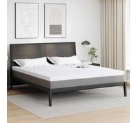 Mangloder Surmatelas en mousse à mémoire de forme, doux blanc pour adulte, mousse lavande 38D, respirant, lavable, antidérapant, pour lit super king size