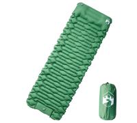 Mangloder Tapis de camping auto-gonflant avec coussin 193 x 66 cm, imperméable, léger, portable, 6 cm d'épaisseur, coussin intégré, pour trekking, randonnée, tente, extérieur, confort, 660 g