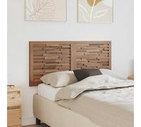 Mangloder Tête de lit en Bois de Teck Massif Naturel 120 x 55 cm avec Effet 3D, Montage Mural Facile, Design Rustique élégant pour Chambre Adulte, Support Dossier et décoration Cosy