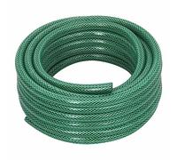 Mangloder Tuyau d'arrosage vert 50 m en PVC flexible sans pliure, 3 couches pour arrosage, arrosage, nettoyage, lavage de voiture, arroseur de pelouse, terrasse et balcon