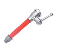 Mangloder Tuyau d'extincteur pour embrayage Storz D - 30 cm - 4 mm - 8 bar - 140 L min - Aluminium - Plastique - Interrupteur pivotant à 180° - Jet de travail d'extinction de 12 m