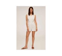 mango combinaisons femme de couleur blanc
