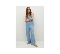 mango combinaisons femme de couleur bleu 34