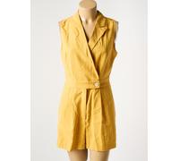 mango combinaisons femme de couleur jaune 34