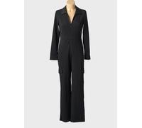 mango combinaisons femme de couleur noir 38