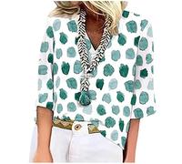 Mango Femme Chemisier Haut Dentelle Femme Chic Blouse Femme Elastique Blouse Femme Ample T-Shirts à Manches Longues Femme Chemisier Femme Rouge Top Chic Femme Ete Robe Chemise Femme Chic