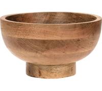 Mango Holz Schale massiv - Ø ca. 25 cm - Coupe à fruits décorative