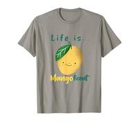 Mango Lover Mango Pun Life is Magnificent Food Pun T-Shirt