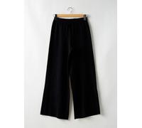 mango pantalons femme de couleur noir