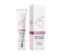 Mango Revitalize Eye Cream - Anti Poche Cernes | 15g Crème Contour Yeux Revitalisante À La Mangue, Sérums Poches Et Yeux Mangue, Réparation À L'acide Hyaluronique À La Mangue, Anti Rides, Anti Poche