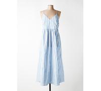 mango robes femme de couleur bleu 42