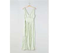 mango robes femme de couleur vert 36
