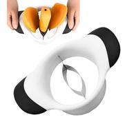 Mango Slicer Coupe-Mangue - Trancheur Séparateur En Acier Inoxydable, Poignée Ergonomique En Caoutchouc Antidérapant | Ustensile Cuisine Éplucheur Dénoyauteur Rapide Fruits Précis