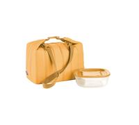Mango Yellow LOT SAC ISOTHERME AVEC COMPARTIMENT FRAÎCHEU 'HANDY BIO' "ON THE GO" Jaune mangue
