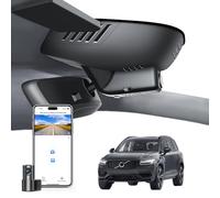 MANGOAL 4K Dashcam Voiture Avant Arrière, UHD 2160P+1080P Camera Voiture, Personnalisée pour Volvo XC90 2023 2024 2025 2026(Modèle B), B5 B6 T8, Look OEM intégré, Capteur G, WiFi & App, Carte 128 Go