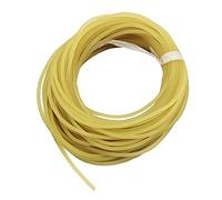 Mangobuy UP100 Ligne de pêche de 10 mètres, diamètre 2 mm/2.5 mm/3 mm/3.5 mm, unie, solide, classique, en caoutchouc élastique, Red, 2 mm